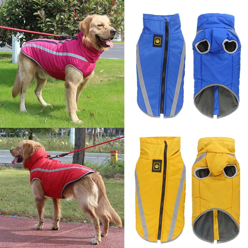 Waterproof Padded Winter Dog Jacket