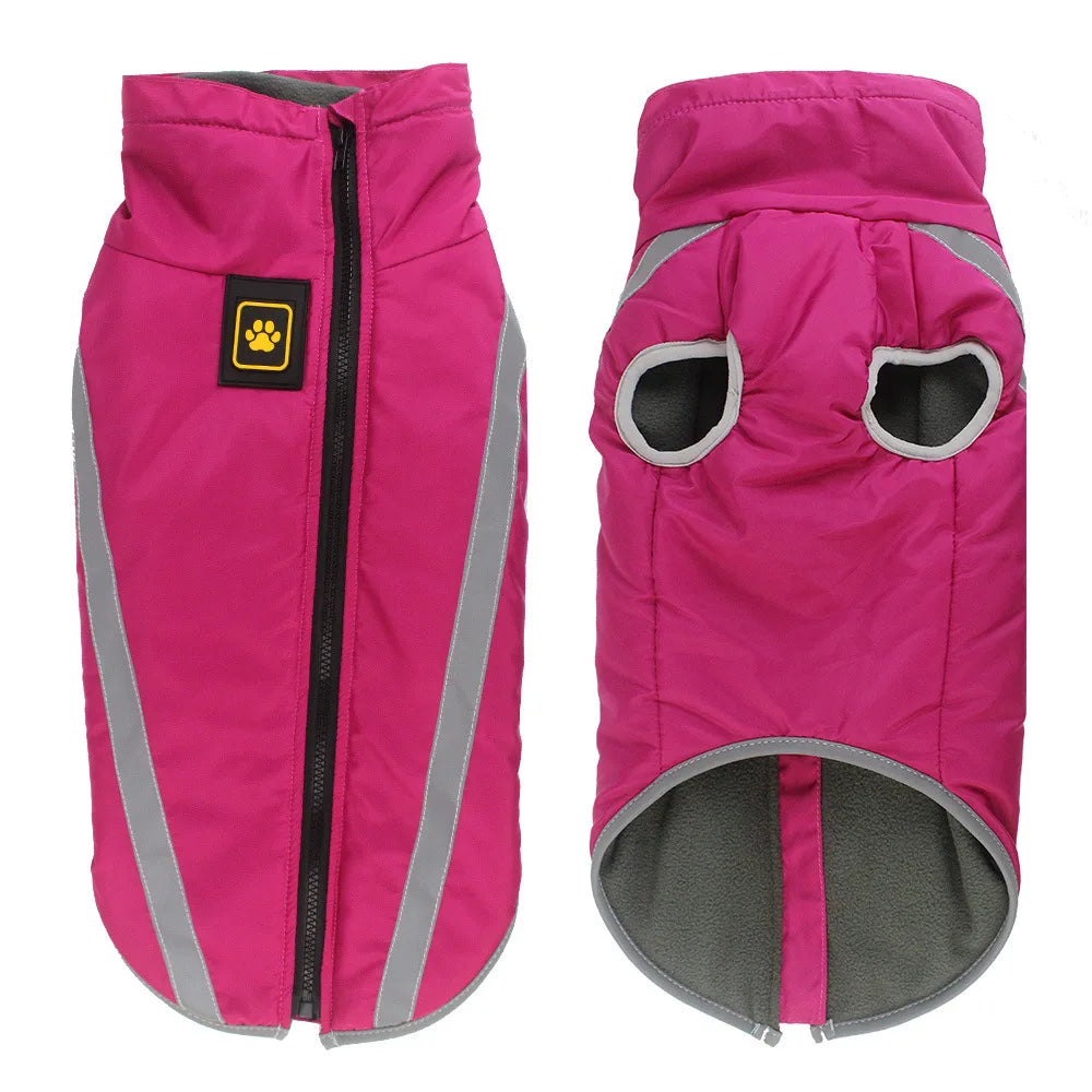 Waterproof Padded Winter Dog Jacket