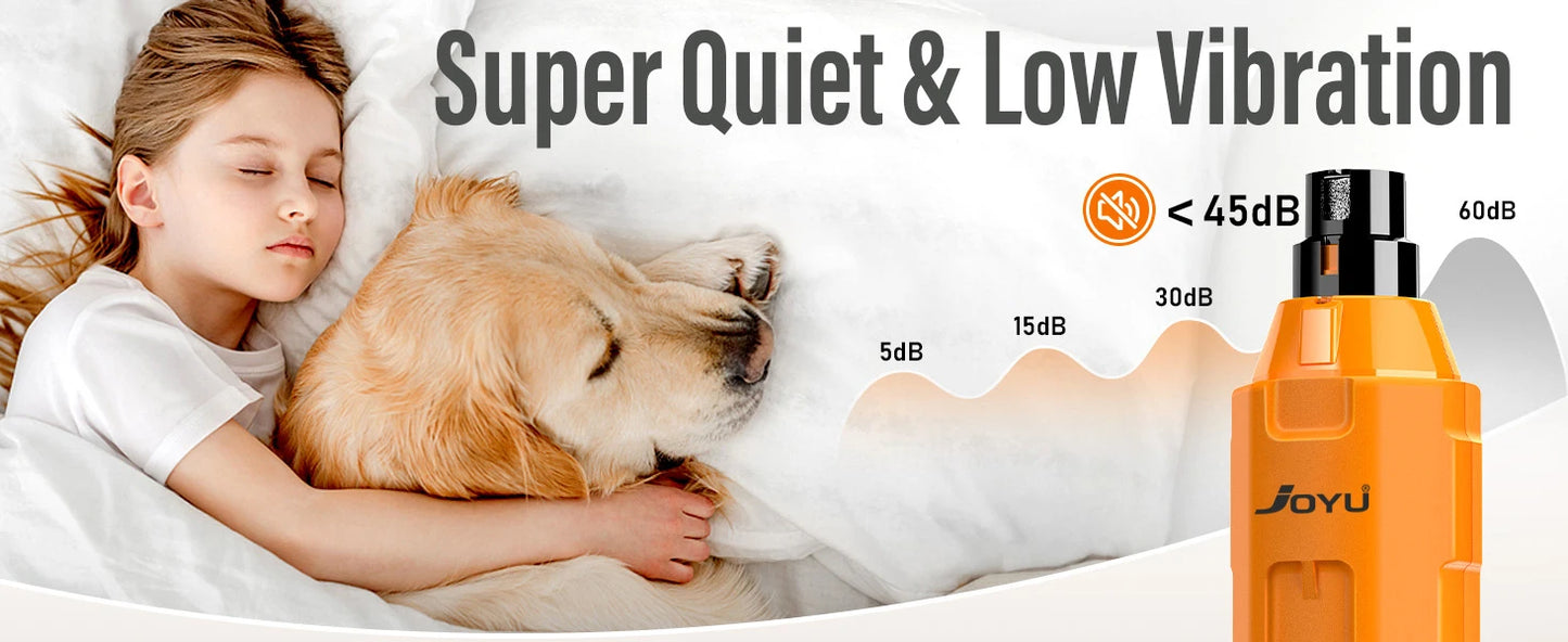 6-Speed Rechargeable Dog Nail Grinder