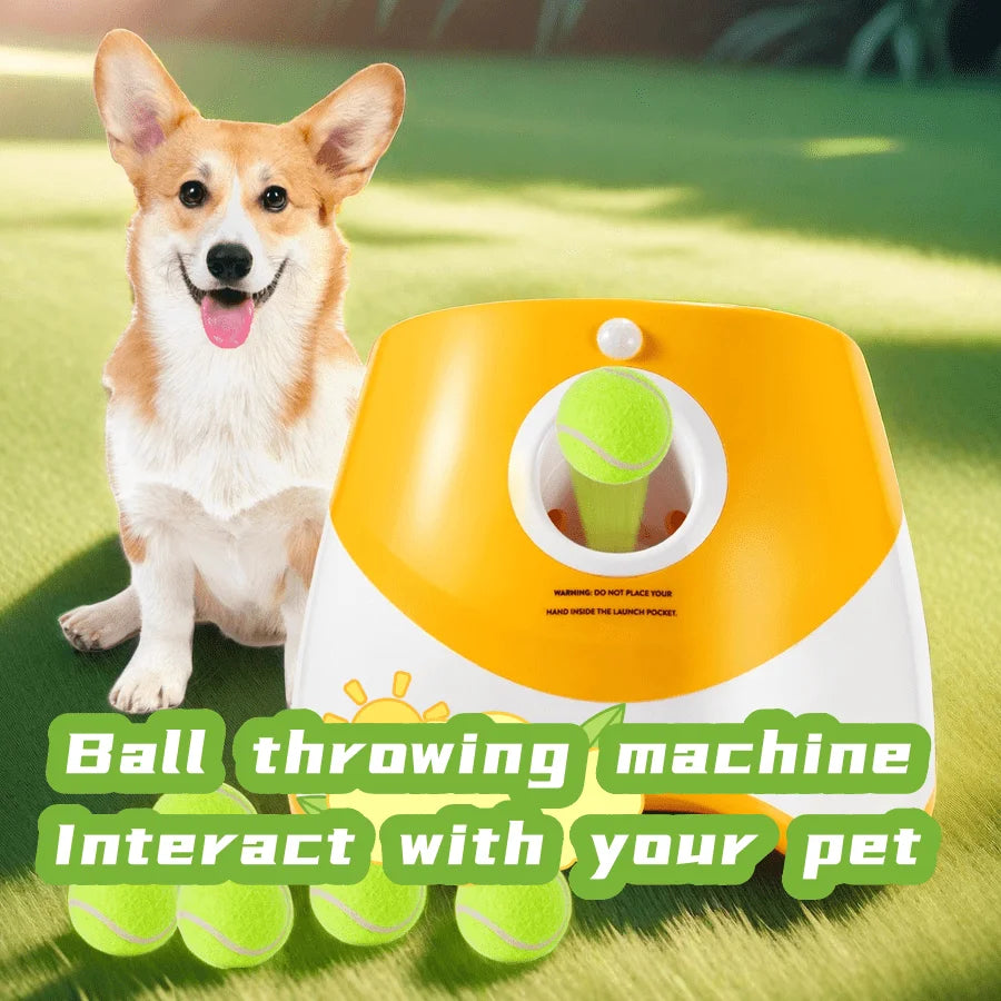 Automatic Dog Tennis Ball Launcher