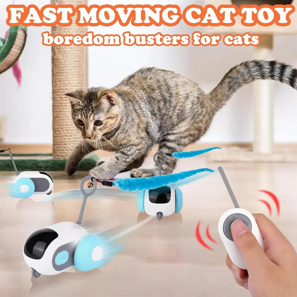 Smart Remote-Controlled Pet Toy Car