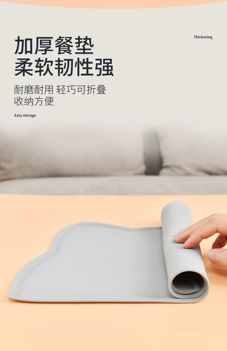 Non-Slip Pet Silicone Food Mat