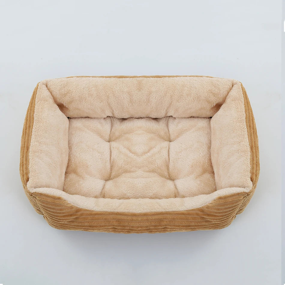 Square Plush Pet Bed