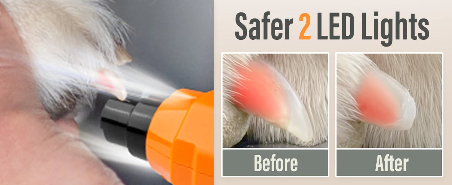 6-Speed Rechargeable Dog Nail Grinder