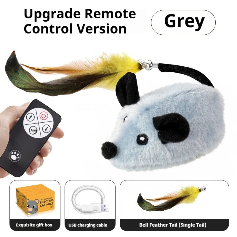 USB Rechargeable Automatic Moving Mouse Toy