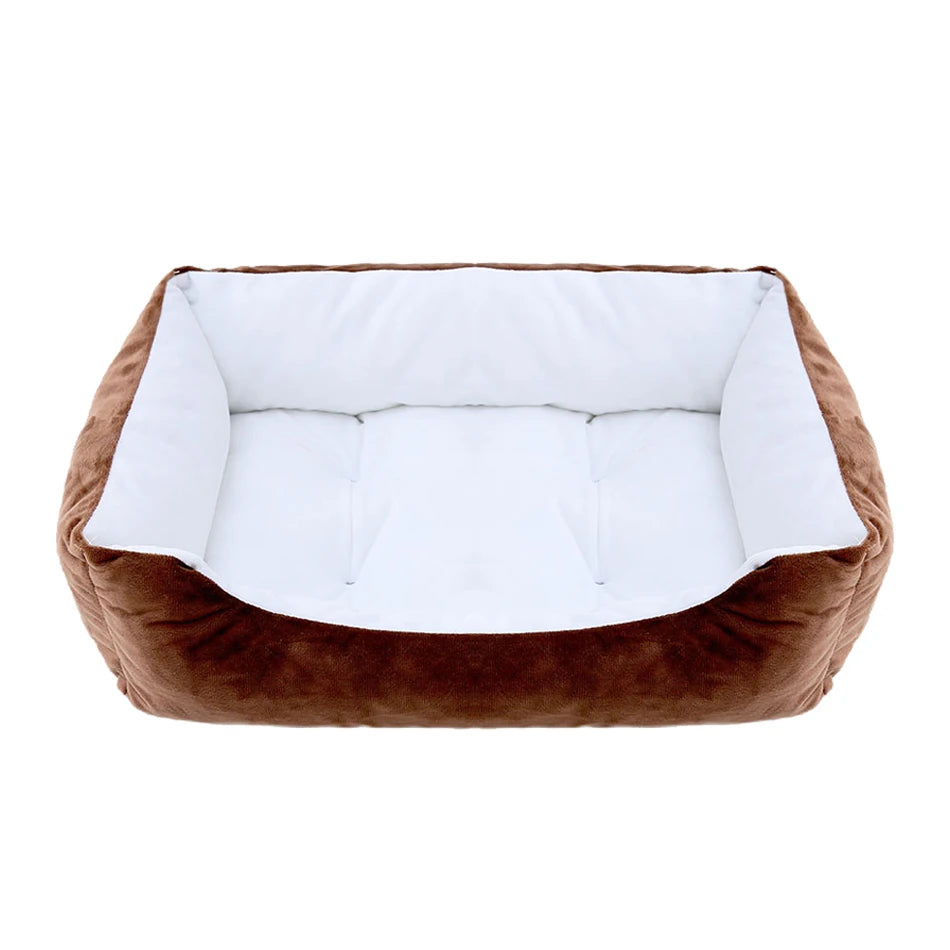 Square Plush Pet Bed