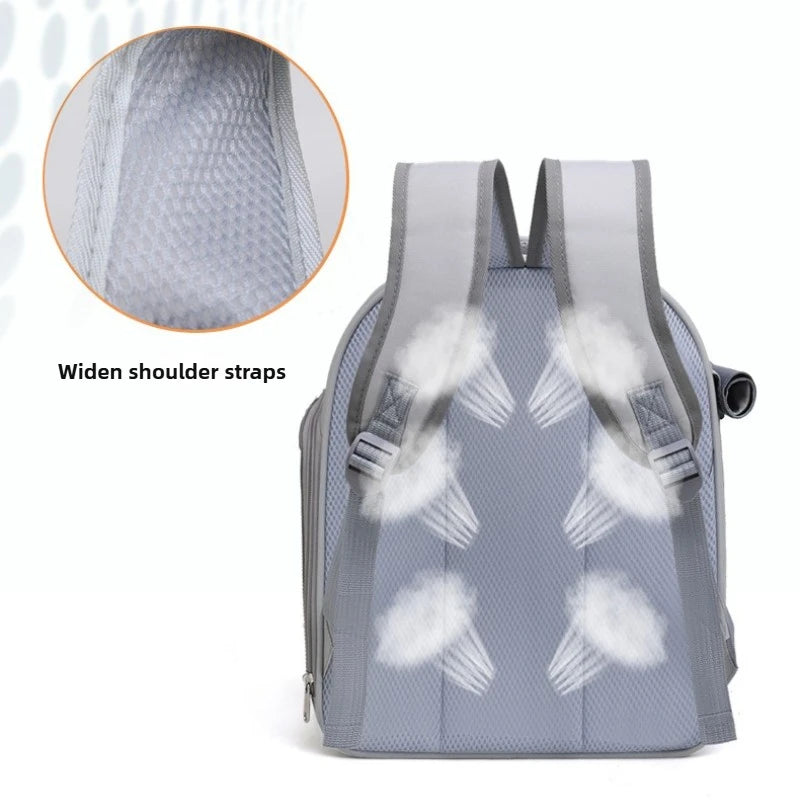 Foldable Large Capacity Pet Carrier Backpack