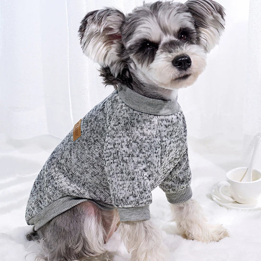 Warm Winter Dog Sweatshirt for Small Dogs