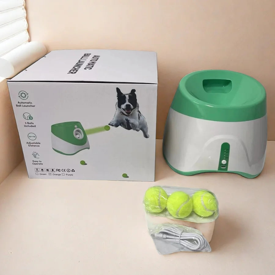 Automatic Dog Tennis Ball Launcher