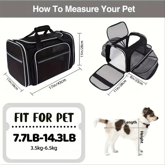 Foldable Breathable Pet Carrier Bag