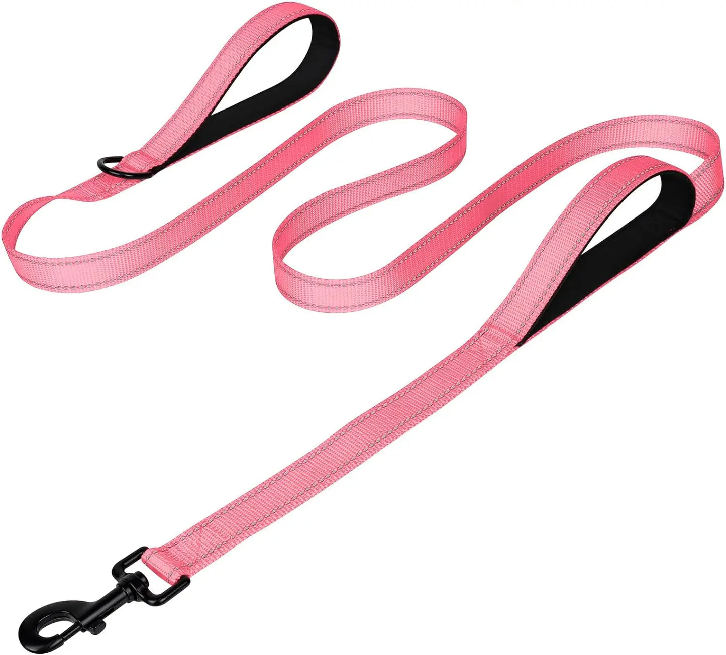 Heavy Duty Reflective Double Handle Dog Leash