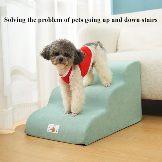Pet Ramp Stairs with Washable Cover