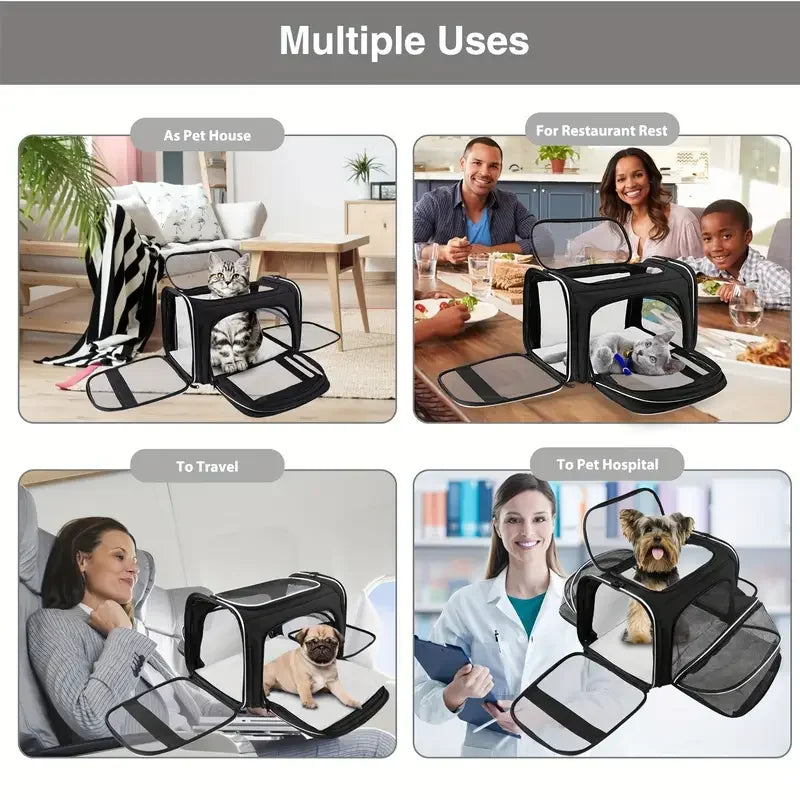 Foldable Breathable Pet Carrier Bag