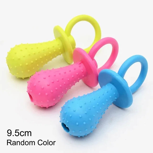 Rubber Chew Training Dog Toy