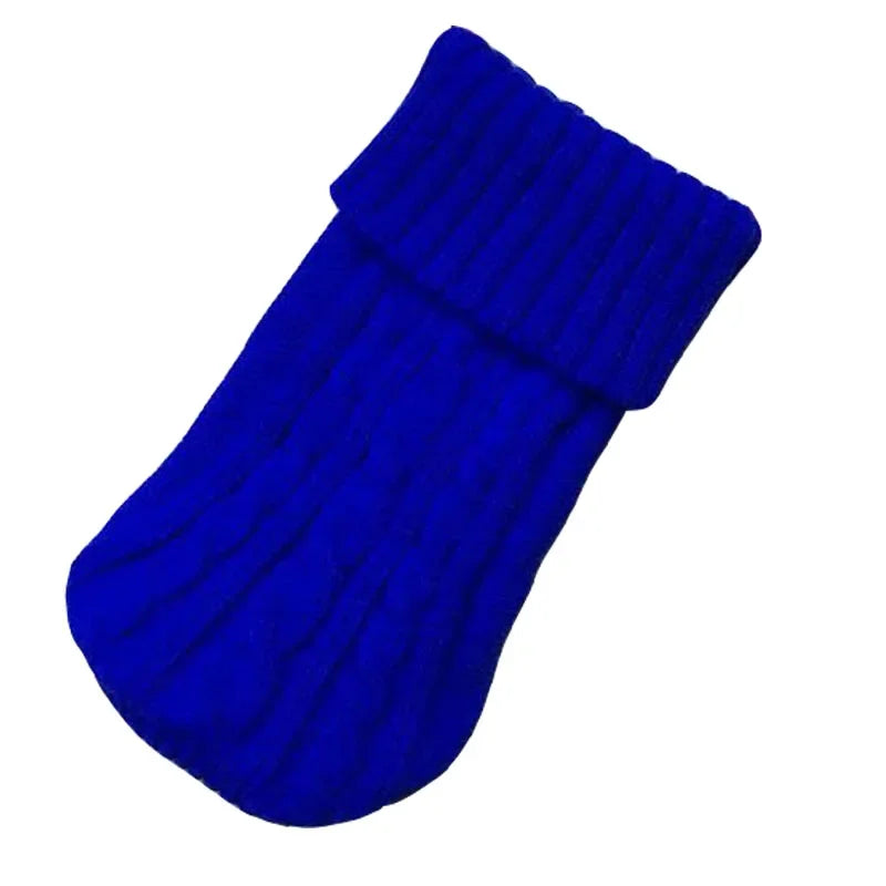 Knitted Winter Dog Sweater