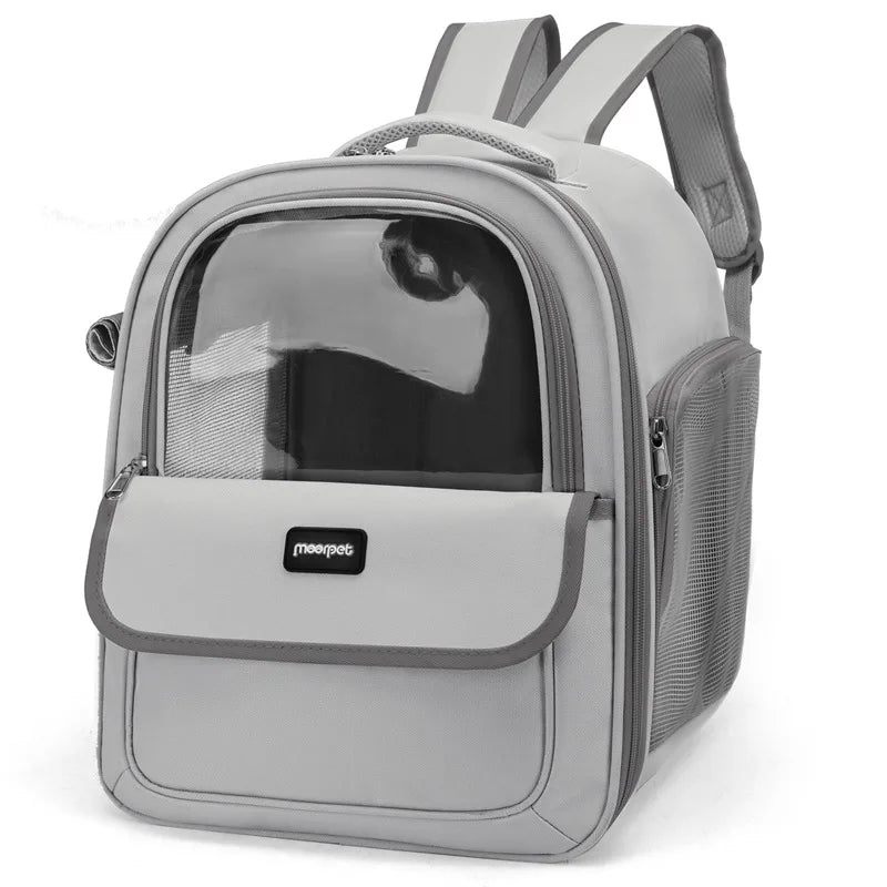Foldable Large Capacity Pet Carrier Backpack