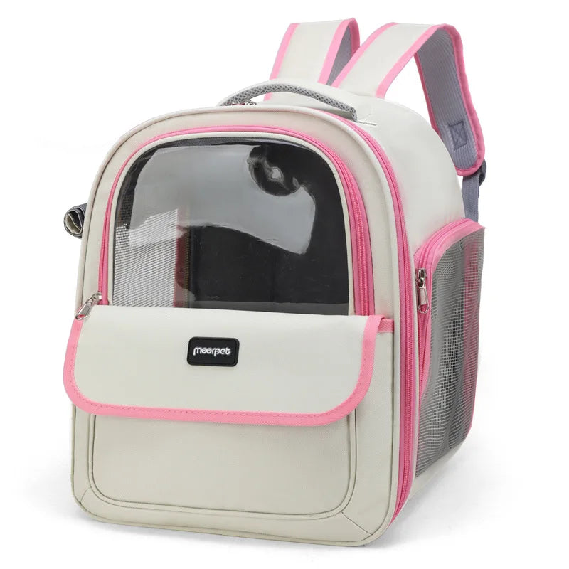 Foldable Large Capacity Pet Carrier Backpack