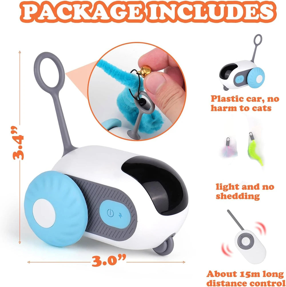 Smart Remote-Controlled Pet Toy Car