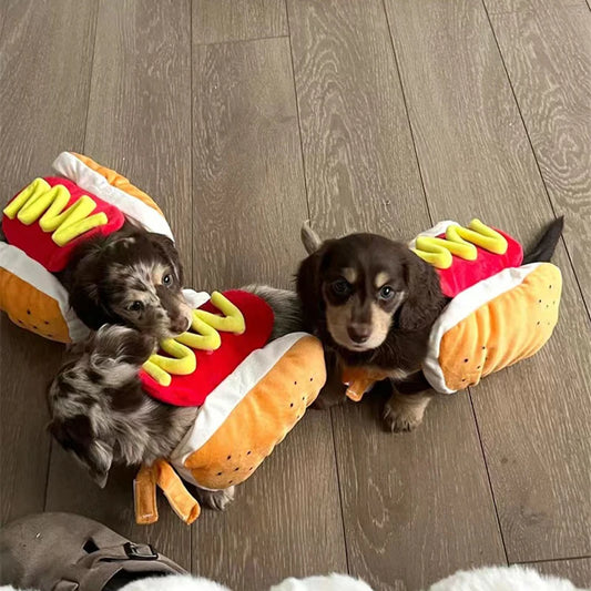 Hot Dog Shaped Halloween Dog Costume