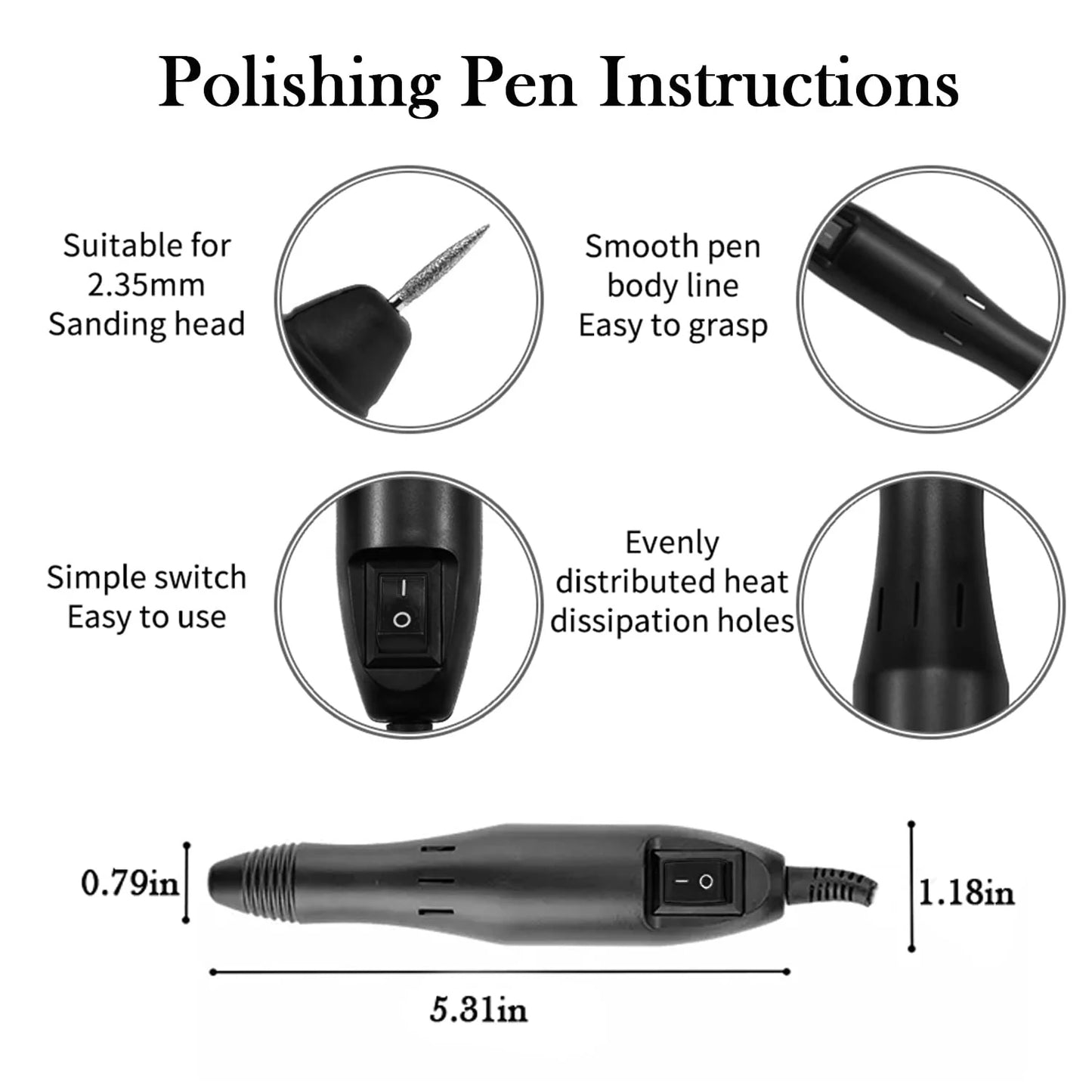 LINMANDA Nail Drill Machine