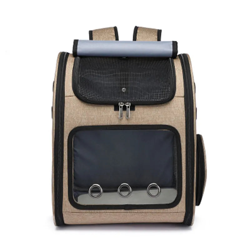 Foldable Breathable Pet Backpack