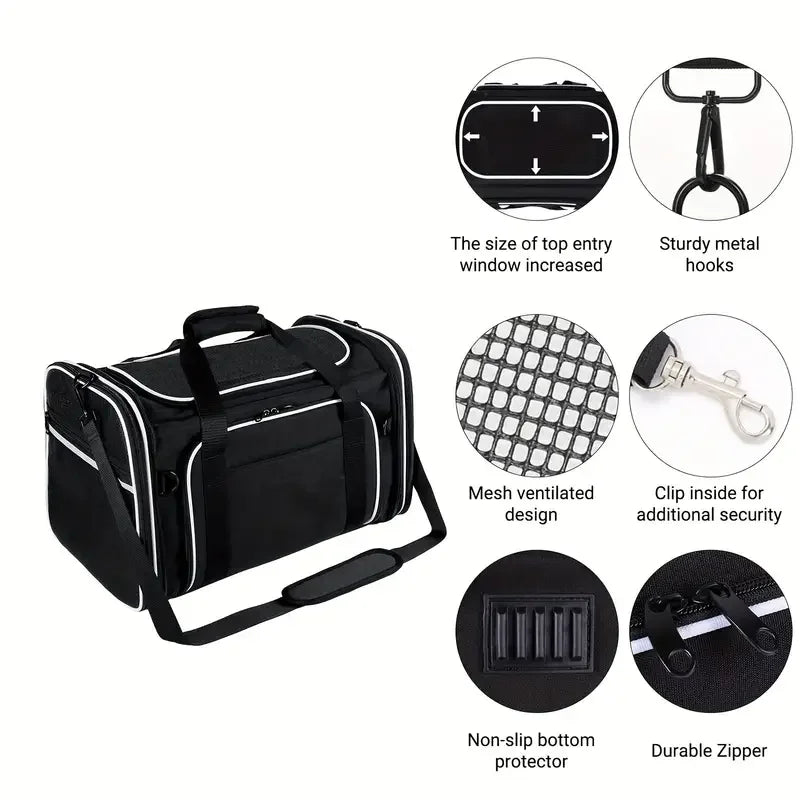 Foldable Breathable Pet Carrier Bag