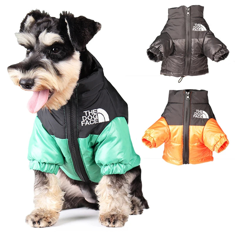 Reflective Windproof Dog Winter Jacket