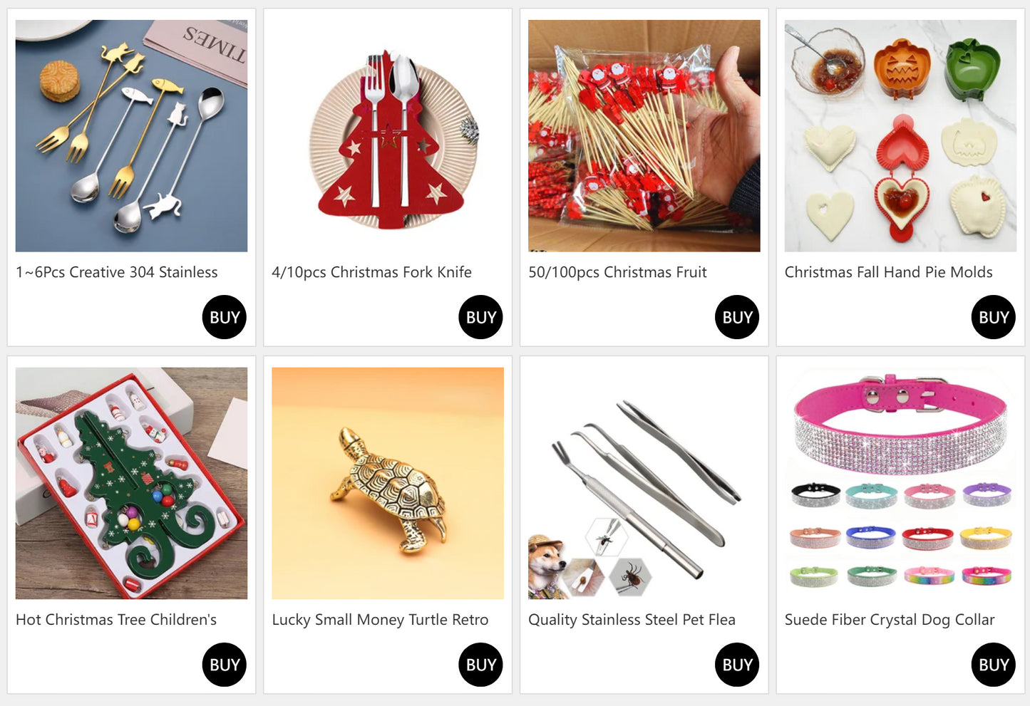 Stainless Steel Dog Comb