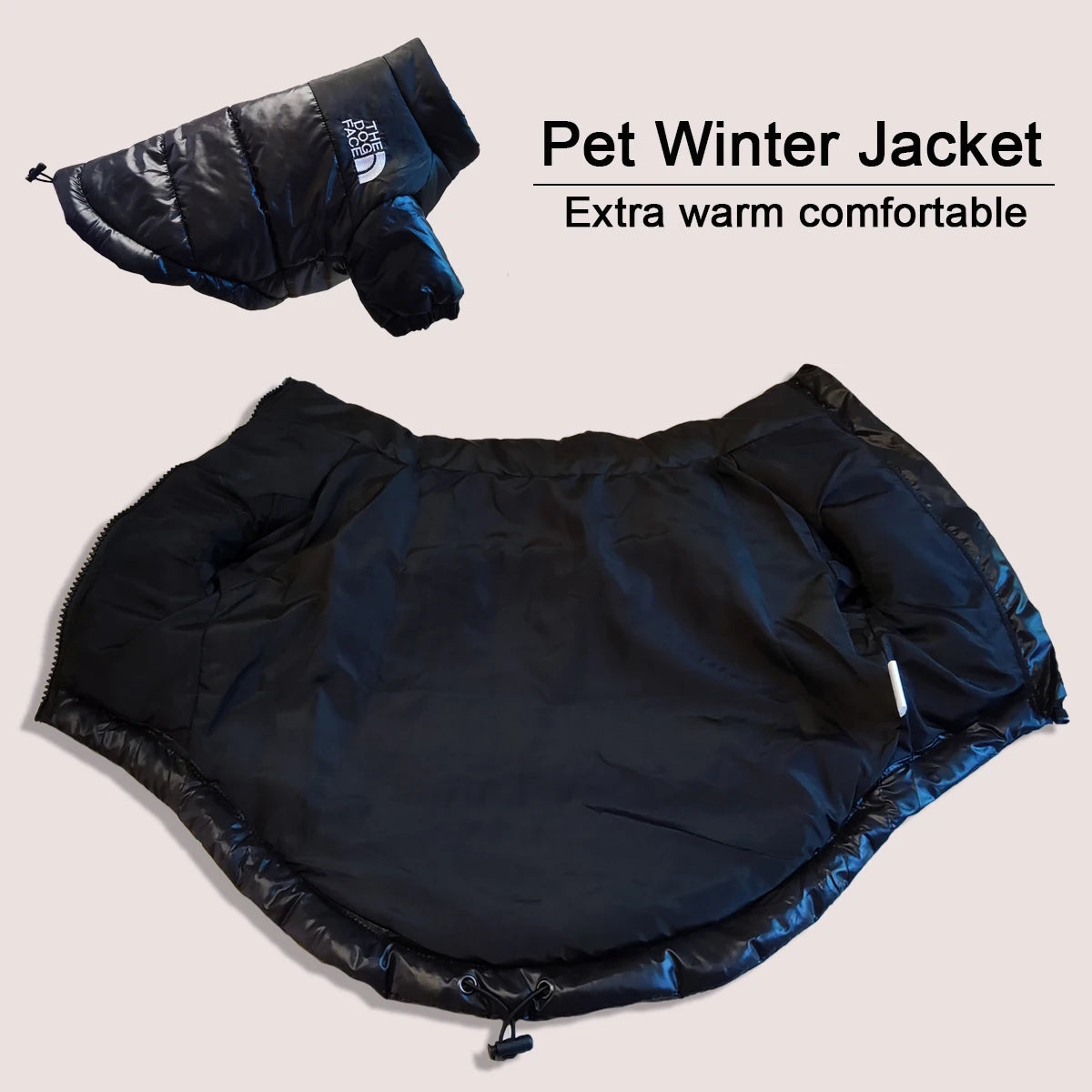 Reflective Windproof Dog Winter Jacket