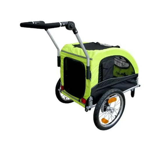 Pet Bike Trailer & Dog Stroller Combo