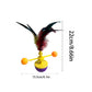 Cat Toy Set with Wand, Spinning Ball & Teaser Balls