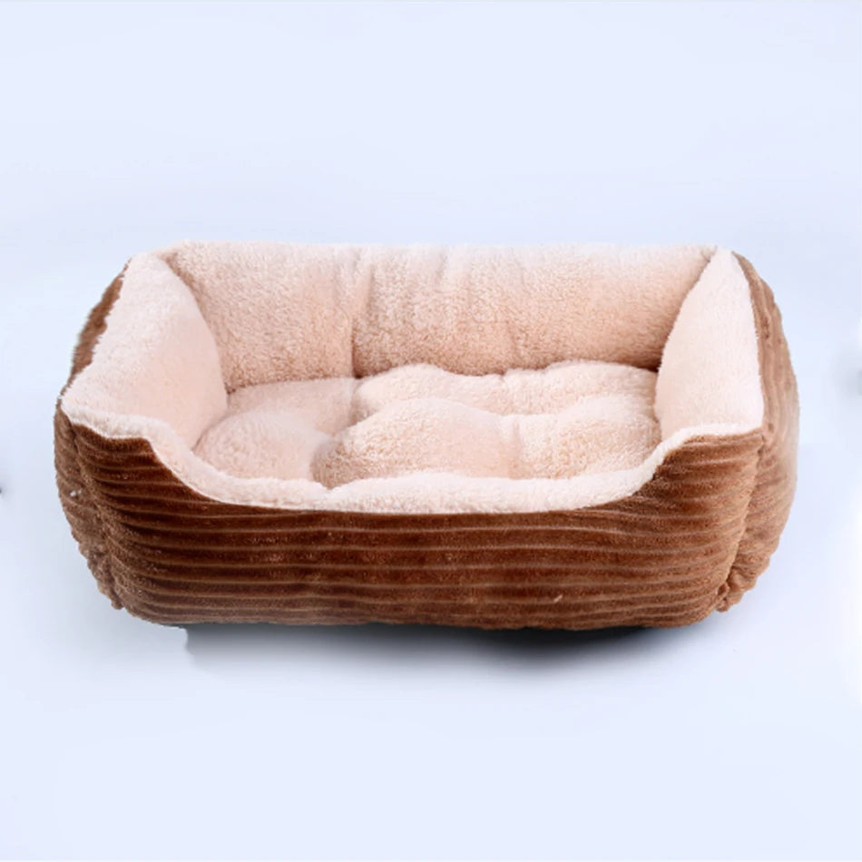 Square Plush Pet Bed