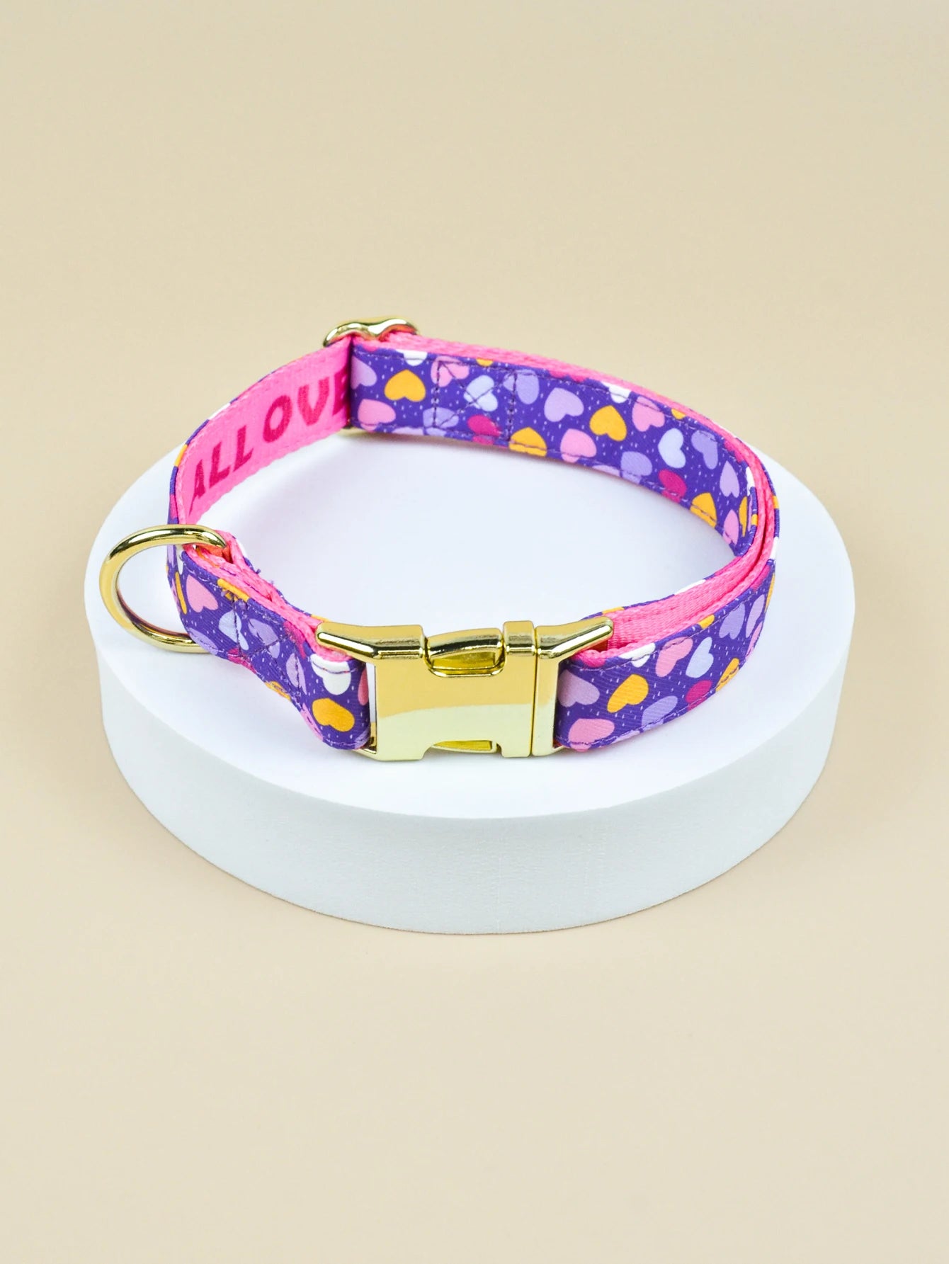 Double-Sided Printed Pet Collar for Small & Medium Dogs