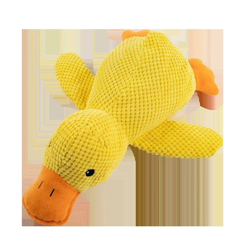 Plush Duck Dog & Cat Chew Toy