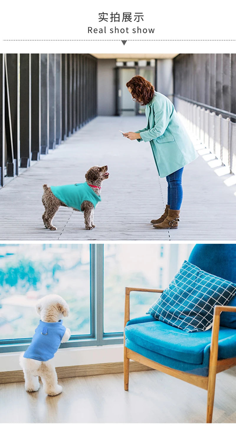 Soft Wool Pet Dog & Cat Jacket