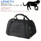 Portable Mesh Pet Carrier Bag
