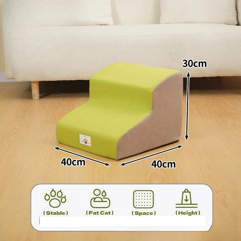 Pet Ramp Stairs with Washable Cover