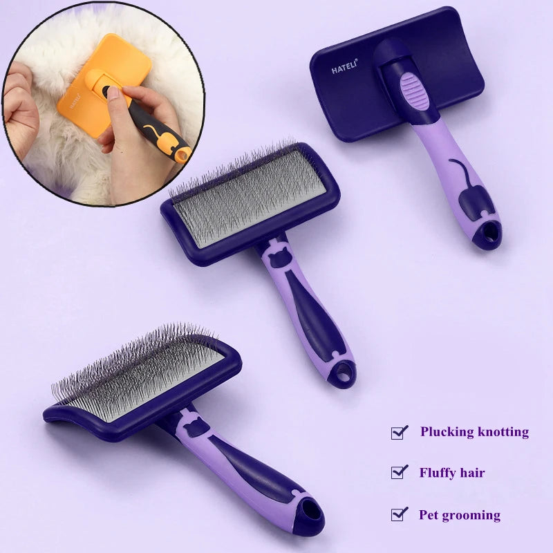 Stainless Steel Pet Grooming Brush