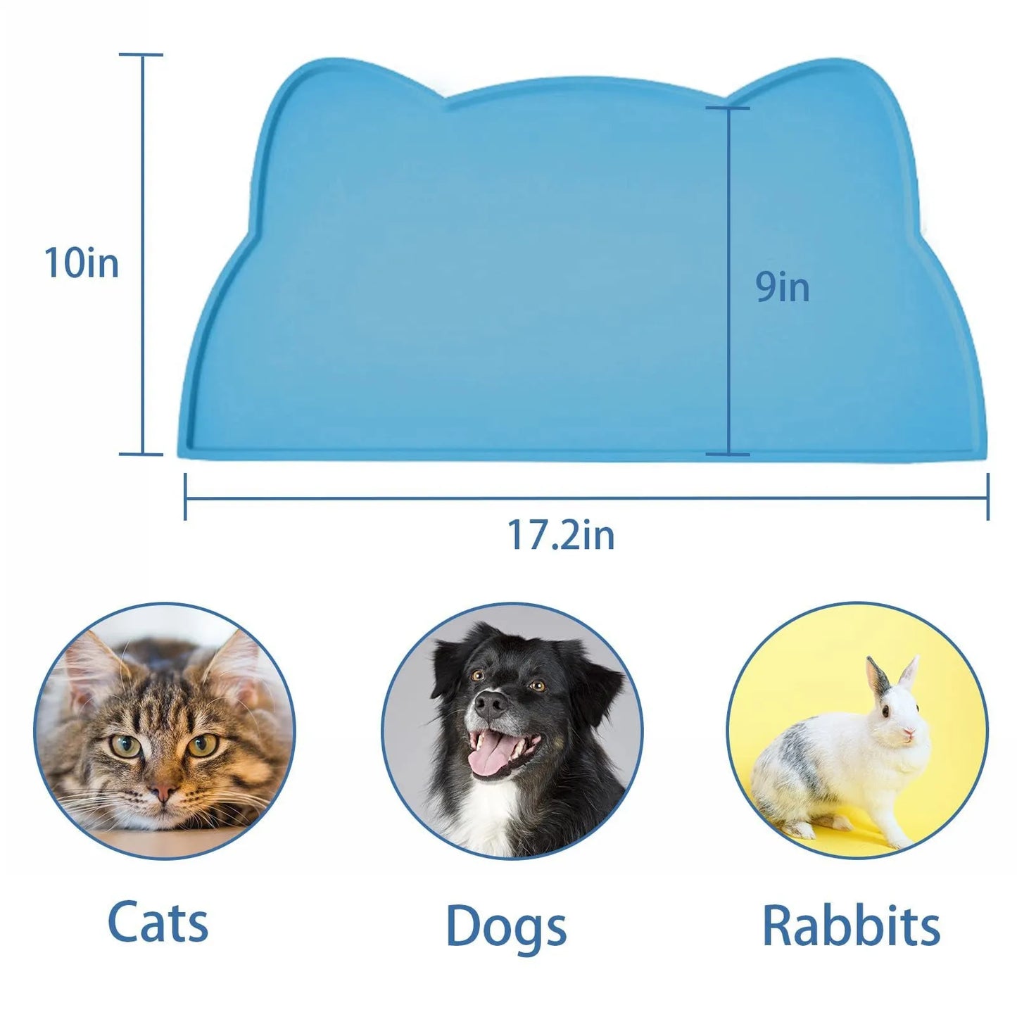 Non-Slip Pet Silicone Food Mat