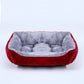 Square Plush Pet Bed