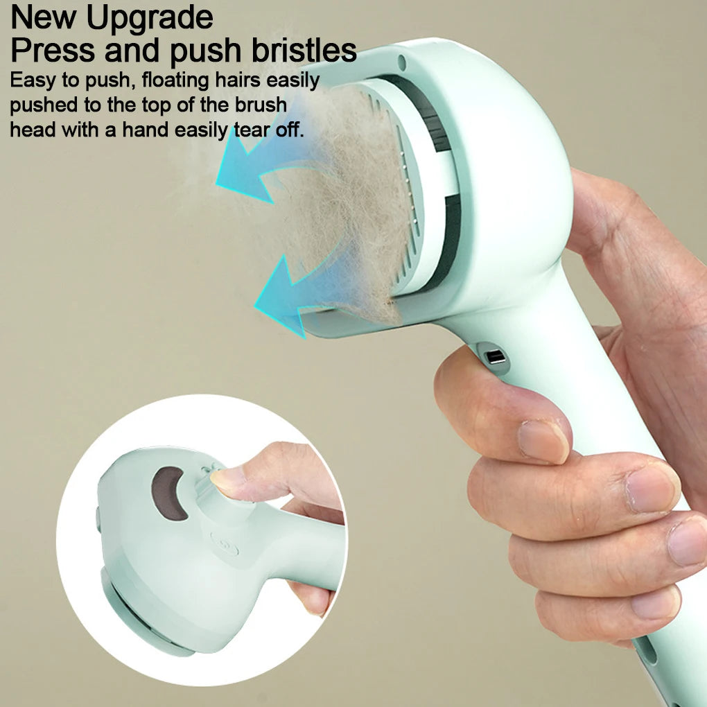 Luxury Steam Grooming Brush for Dogs