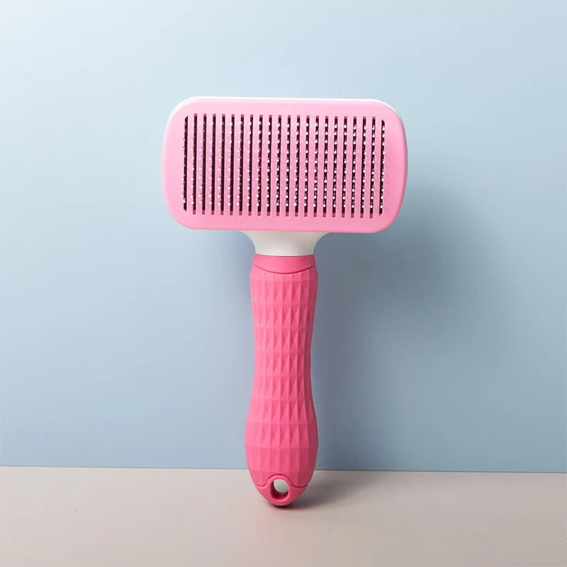 Self-Cleaning Pet Hair Removal Comb