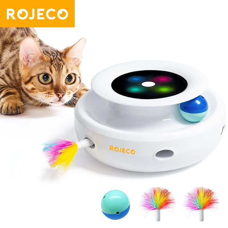 2-in-1 Smart Cat Toy