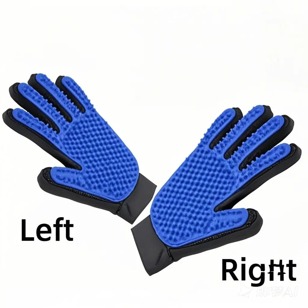 Pet Grooming Hair Removal Glove