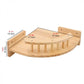 Wall-Mounted Cat Climbing Shelves with Hammock & Scratching Post