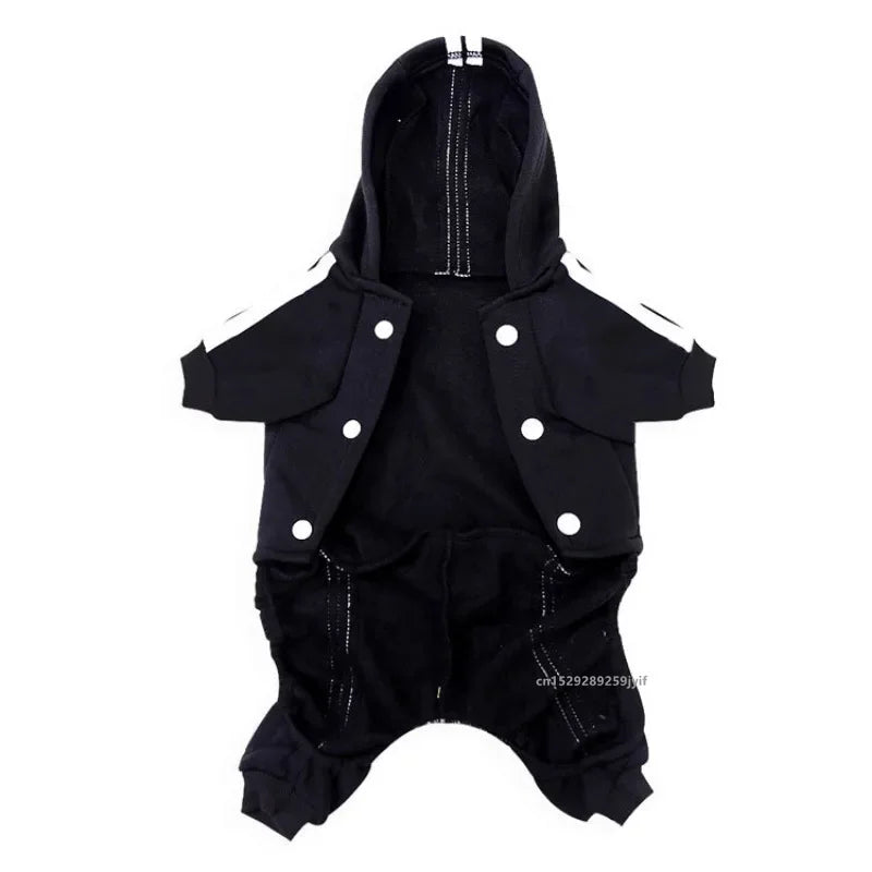 Warm Dog Hoodie Jumpsuit