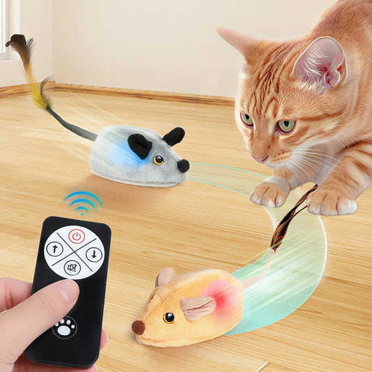 USB Rechargeable Automatic Moving Mouse Toy