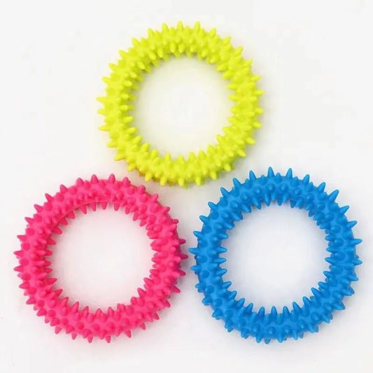 Rubber Chew Training Dog Toy