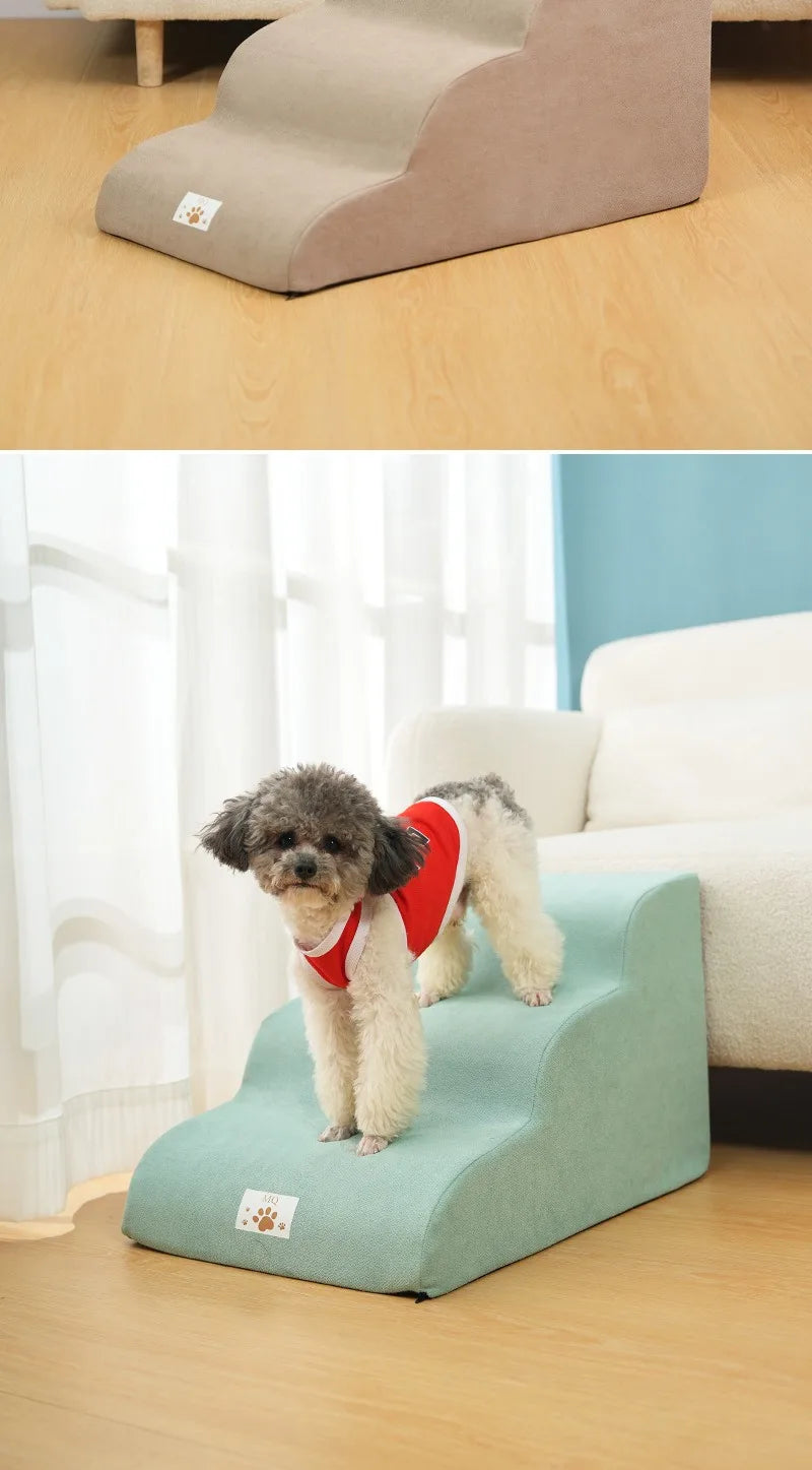 Pet Ramp Stairs with Washable Cover