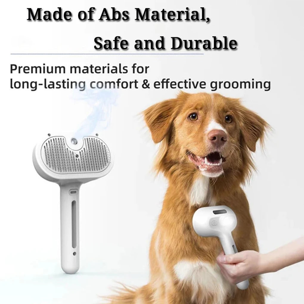 Luxury Steam Grooming Brush for Dogs